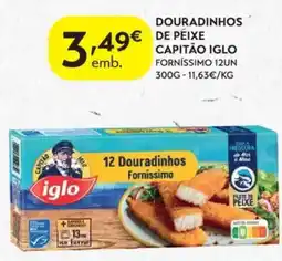 Spar douradinhos de peixe capitão iglo promoção