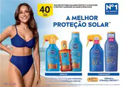 Continente Bom dia Nos protetores solares protect & moisture e protect & bronze da marca nivea sun promoção