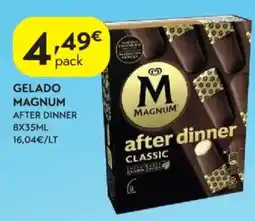 Spar Gelado magnum after dinner promoção