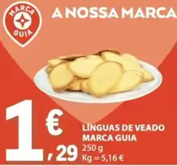 E.Leclerc Línguas de veado marca guia promoção