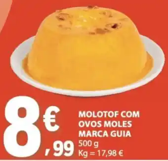 E.Leclerc molotof com ovos moles marca guia promoção