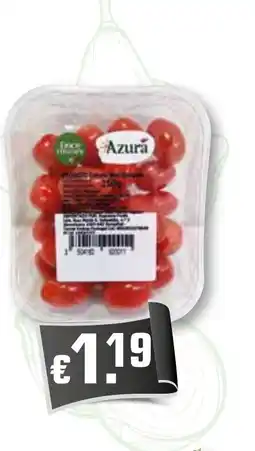 Bolama Azura tomate cereja promoção