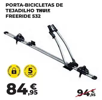 Feu Vert porta-bicicletas de tejadilho thule freeride 532 promoção