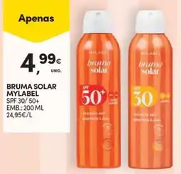 Continente Bom dia Bruma solar mylabel promoção