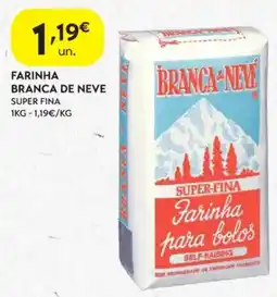 Spar Farinha branca de neve super fina promoção