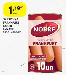 Spar Salsichas frankfurt nobre promoção