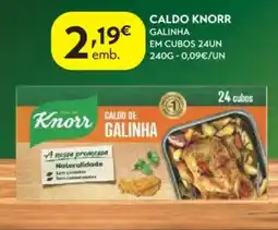 Spar Caldo knorr galinha promoção