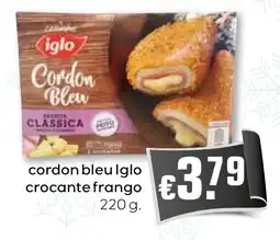 Bolama cordon bleu iglo crocante frango promoção