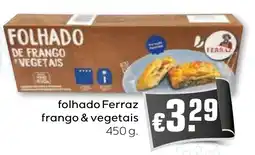Bolama folhado ferraz frango & vegetais promoção