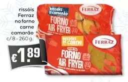 Bolama Rissóis ferraz de carne promoção