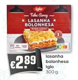 Bolama lasanha bolonhesa iglo promoção
