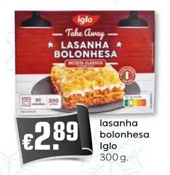 Bolama lasanha bolonhesa iglo promoção