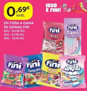 Spar Fini gomas promoção