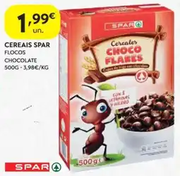 Spar Cereais spar choco flakes promoção