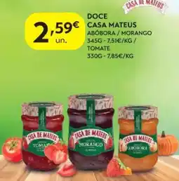 Spar Doce casa mateus promoção