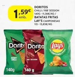 Spar Doritos chilli / rib' session promoção