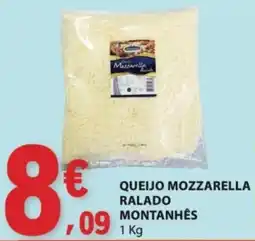 E.Leclerc Queijo mozzarella ralado montanhês promoção
