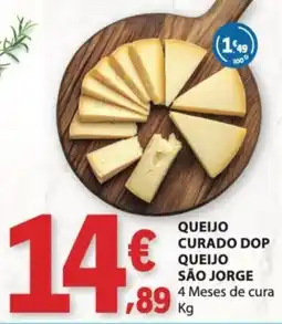 E.Leclerc Queijo curado dop queijo são jorge promoção
