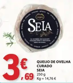 E.Leclerc Queijo de ovelha curado seia promoção