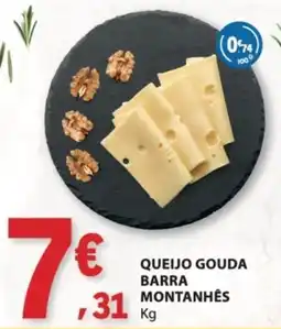 E.Leclerc Queijo gouda barra montanhês promoção