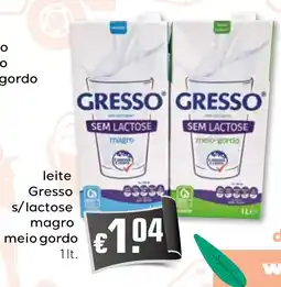 Bolama leite gresso s/lactose magro meio gordo promoção