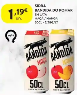 Spar Sidra bandida do pomar maçã / manga promoção