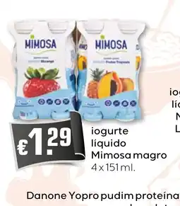 Bolama iogurte líquido mimosa magro promoção