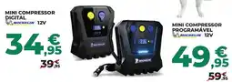 Feu Vert mini compressor digital michelin 12v promoção