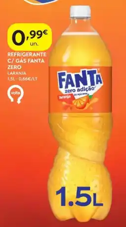 Spar Fanta zero adição laranja promoção