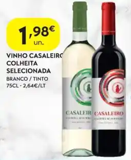 Spar vinho casaleiro colheita selecionada promoção