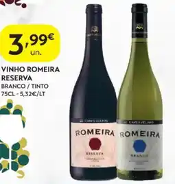 Spar Vinho Romeira Reserva promoção