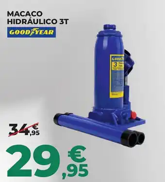 Feu Vert Macaco hidráulico 3t goodyear promoção