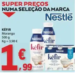 E.Leclerc Kéfir Nestlé Morango promoção