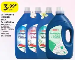 Spar Detergente líquido spar promoção