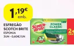 Spar Esfregão scotch brite esponja promoção