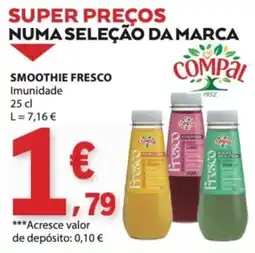 E.Leclerc Smoothie fresco compal imunidade promoção
