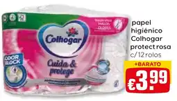 Bolama papel higiênico colhogar protect rosa promoção