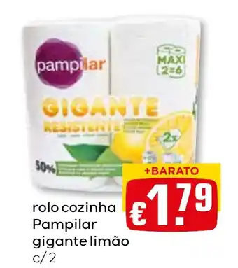 Bolama rolo cozinha pampilar gigante limão promoção