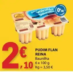 E.Leclerc Pudim flan reina baunilha promoção