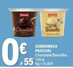 E.Leclerc Sobremesa pascual chocolate/baunilha promoção