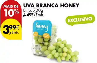 Pingo Doce uva branca honey promoção