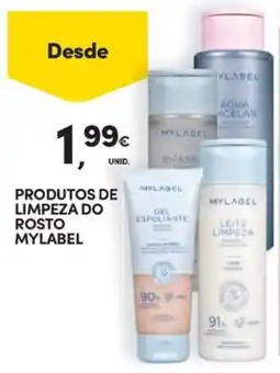 Continente Bom dia produtos de limpeza do rosto mylabel promoção