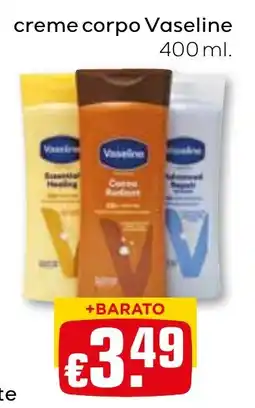 Bolama creme corpo Vaseline promoção