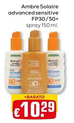 Bolama ambre solaire advanced sensitive promoção
