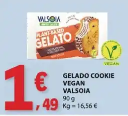 E.Leclerc Gelado cookie vegan valsolia promoção
