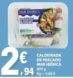 E.Leclerc caldeirada de pescado mar ibérica promoção