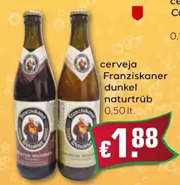 Bolama cerveja Franziskaner dunkel naturtrüb promoção