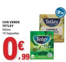 E.Leclerc Chá verde tetley promoção