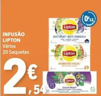 E.Leclerc Infusão lipton vários promoção