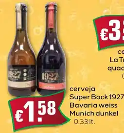 Bolama cerveja super bock 1927 bavaria weiss munich dunkel promoção